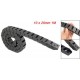 Transmission Chains 10 x 20mm 1M Open On Both Side Plastic Towline Cable Drag Chain