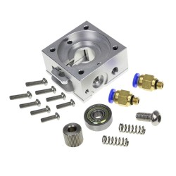 DIY Reprap Bulldog All-metal Extruder for 1.75mm Compatible J-head MK8 Extruder Remote Proximity for 3D Printer Parts