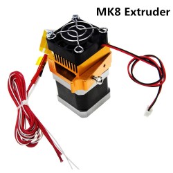 3D Printer Head MK8 Extruder J-head Hotend Nozzle 0.4mm Feed Inlet Diameter 1.75 Filament