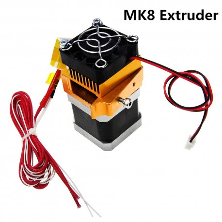 3D Printer Head MK8 Extruder J-head Hotend Nozzle 0.4mm Feed Inlet Diameter 1.75 Filament