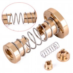 Lead Screw T8 8mm Anti-backlash Spring Loaded Nut For 3D Printer Trapezoidal Rod