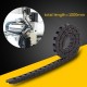 1M Length Black Nylon Cable Drag Chain Wire Carrier for 3D Printer Parts