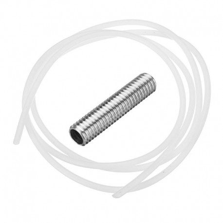 JGAURORA® M6 1.75mm Filament Nozzle Throat with Teflon Tube for 3D Printer