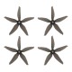 2 Pairs Original Racekraft TCS 3054 3x5.4x5 5-Blade CW CCW FPV Racing Propeller