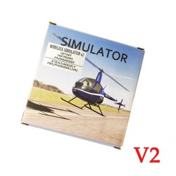 Wireless RC Simulator RC Flight Simulator V2 Realflight XTR/FMS/G7/Phoenix/ Freerider FPV Quadcopter Training RC Simulator