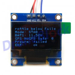 Pixhawk Pixhack Pixracer OLED Onboard Display Module I2C port