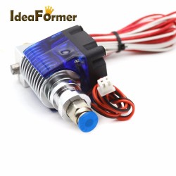 3D Printer Long distance V6 J-head hotend Extruder with Fan for 1.75mm 24V 0.4mm Nozzle for E3D Makerbot Reprap