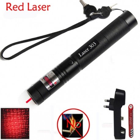 532nm 5mw Green Adjustable Laser Pointer With Star Cap+Battery+Charger