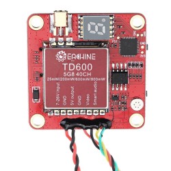 Eachine TD600 25/200/600/800mW 5.8GHz 40CH FPV Transmitter DVR VTX Upgraded Long Range Version Support Smart Audio OSD Pitmode