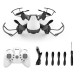Eachine E61 Mini RC Drone Quadcopter RTF - Three Batteries