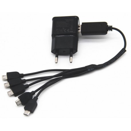 5in1 Charger 3.7V 500mAH Battery Spare Parts