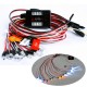 12PCS RC 1/10 Car Truck Parts LED Lighting Kit Brake + Headlight + Signal Fit 2.4ghz PPM FM