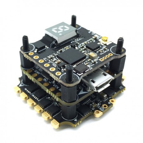 HGLRC XJB F440-TX20.V2 Omnibus F4 Flight Controller OSD 40A Blheli_32 3-4S ESC 25/100/200/350mW VTX