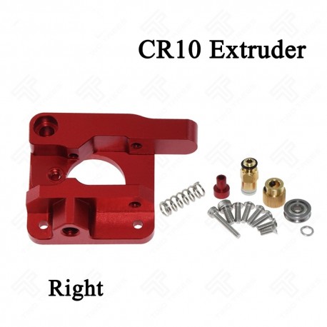 CR10 Extruder Upgraded Aluminum MK8 Drive Feed 3D Printer Extruders for Creality 3d cr-10 Cr-10S RepRap Prusa i3 1.75mm 3d parts