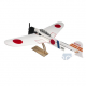 MinimumRC A6M2 Zero Backyard Fighter Series 360mm Wingspan Warbird RC Airplane PNP