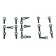 Plastic Ball End Set - Esky Belt CP EK1-0524