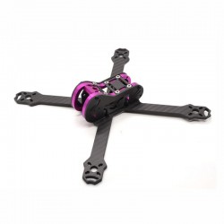 HXM 220mm Wheelbase 4mm Arm 3K Carbon Fiber X Type FPV Racing Frame Kit 96g