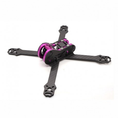 HXM 220mm Wheelbase 4mm Arm 3K Carbon Fiber X Type FPV Racing Frame Kit 96g