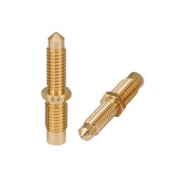 Integrated Brass Nozzle Throat V6 Extruder 0.4mm Head Kit For E3D 3D Printer