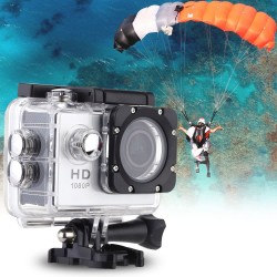 F23 1080P 30FPS 12MP 1.5" Screen Waterproof 30M Shockproof 170° Wide Angle Action Sports Camera