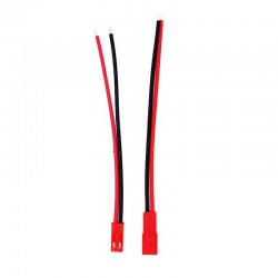 1 pair JST Connector Pigtail Male Female BEC Plug Silicone Cable Wire 10CM for RC Lipo Battery 22AWG 20AWG 18AWG Wire