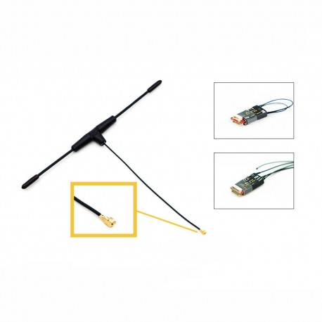 Original FrSky 900MHz Dipole T Antenna IPEXI for R9 Slim / Slim+ Receiver FCC Version