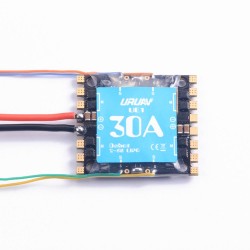 URUAV UE1 30A BLheli_S 2-5S 4 in 1 Detachable ESC Support DShot600 for RC Drone FPV Racing