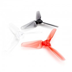 6 Pairs Emax AVAN Mini 3 Inch 3X2.4X3 3-blade RC Drone FPV Racing Propeller CW CCW - Transparent