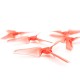 6 Pairs Emax AVAN Mini 3 Inch 3X2.4X3 3-blade RC Drone FPV Racing Propeller CW CCW - Transparent