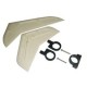 Vertical/Horizontal Fin Set (White) - Esky Belt CP