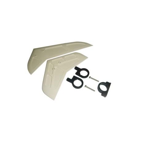 Vertical/Horizontal Fin Set (White) - Esky Belt CP