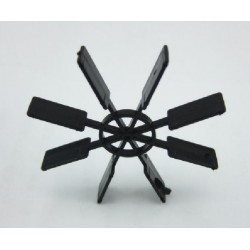 7cm Diameter Toy Boat Marine Oar Propeller 2.0MM Hole DIY Toy Boat Parts