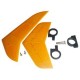 Vertical/Horizontal Fin Set (Yellow) - Esky Belt CP