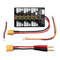 XT30 Plug 1S-3S Lipo Battery Upgrade Version Parallel Charging Board for IMAX B6 Balance Charger