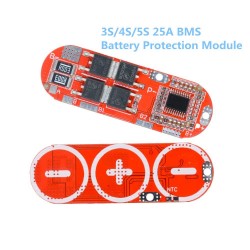 3S/4S/5S BMS 25A 18650 Li-ion Lithium Battery Protection Circuit Charging Board