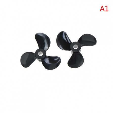 3 Blades 4mm Rc Boat Three Blades Paddle Nylon Boat Propeller Positive & Reverse Screw High Strength D28/32/36/40/44/48mm