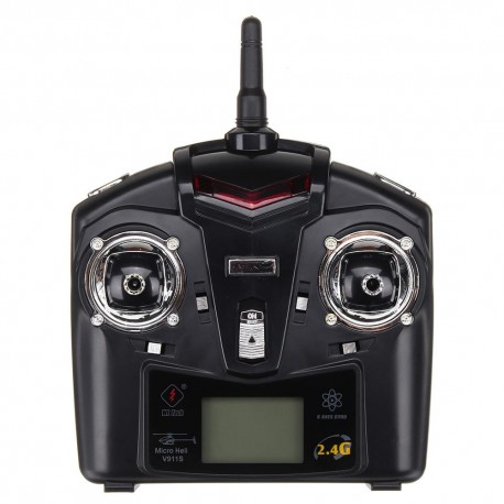 WLtoys V911S RC Helicopter Parts 2.4G 4CH Transmitter - Mode 2 (Left Hand Throttle)