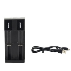 USB Battery Charger Universal Smart Chargering for Rechargeable Batteries Li-ion 18650 26650 14500