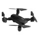 JJRC H78G 5G WiFi FPV 1080P HD Camera GPS Dual Mode Positioning Foldable RC Drone Quadcopter RTF - Black Three Batteries Mode 2
