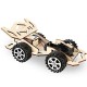 Wood Racing Car DIY Kit Kids Toy DIY Kit Electric Wooden Racing Car for Children Science and Technology Inventions Assembled