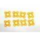 8 PCS 3D Printed Anti-vibration Motor Pad Mount for 22XX / 23XX Motor