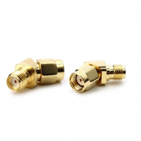 45 Degree RP-SMA Female to SMA Female Antenna Adpater Connector For FPV Goggles VTX RX RC Drone