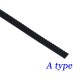 5M. 6mm PU with Steel Core Rubber fiberglass timing belt GT2 Belt Black Color 2GT open timing Belt 6mm Width 5M for 3d printer