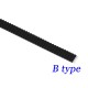 5M. 6mm PU with Steel Core Rubber fiberglass timing belt GT2 Belt Black Color 2GT open timing Belt 6mm Width 5M for 3d printer
