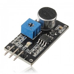 Sound Sensor Detection Module LM393 Chip Electret Microphone For Arduino