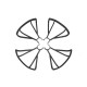 SHRC H1G GPS RC Drone Quadcopter Spare Parts Propellers Guard