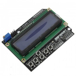 Keypad Shield Blue Backlight For Arduino Robot LCD 1602 Board