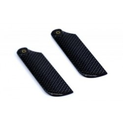 92mm PRO 3D CF Carbon Fiber tail blade for 30-50 helis