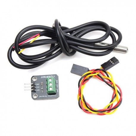 DS18B20 Temperature Sensor Module Kit Waterproof Electronic Building