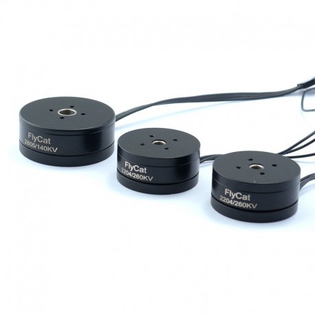 2 x 2204 260kv Motor + 1 x 2805 140kv Brushless Gimbal Motor for 3 Axis Brushless Gimbal